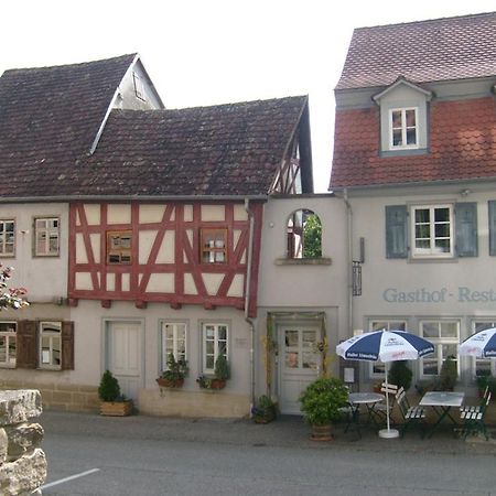 Gasthof Blauer Bock Schwäbisch Hall Buitenkant foto