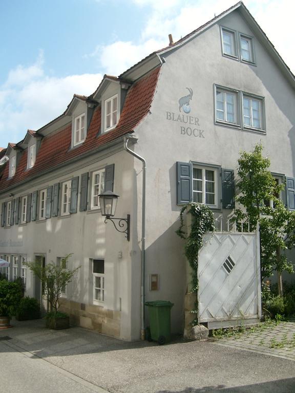 Gasthof Blauer Bock Schwäbisch Hall Buitenkant foto