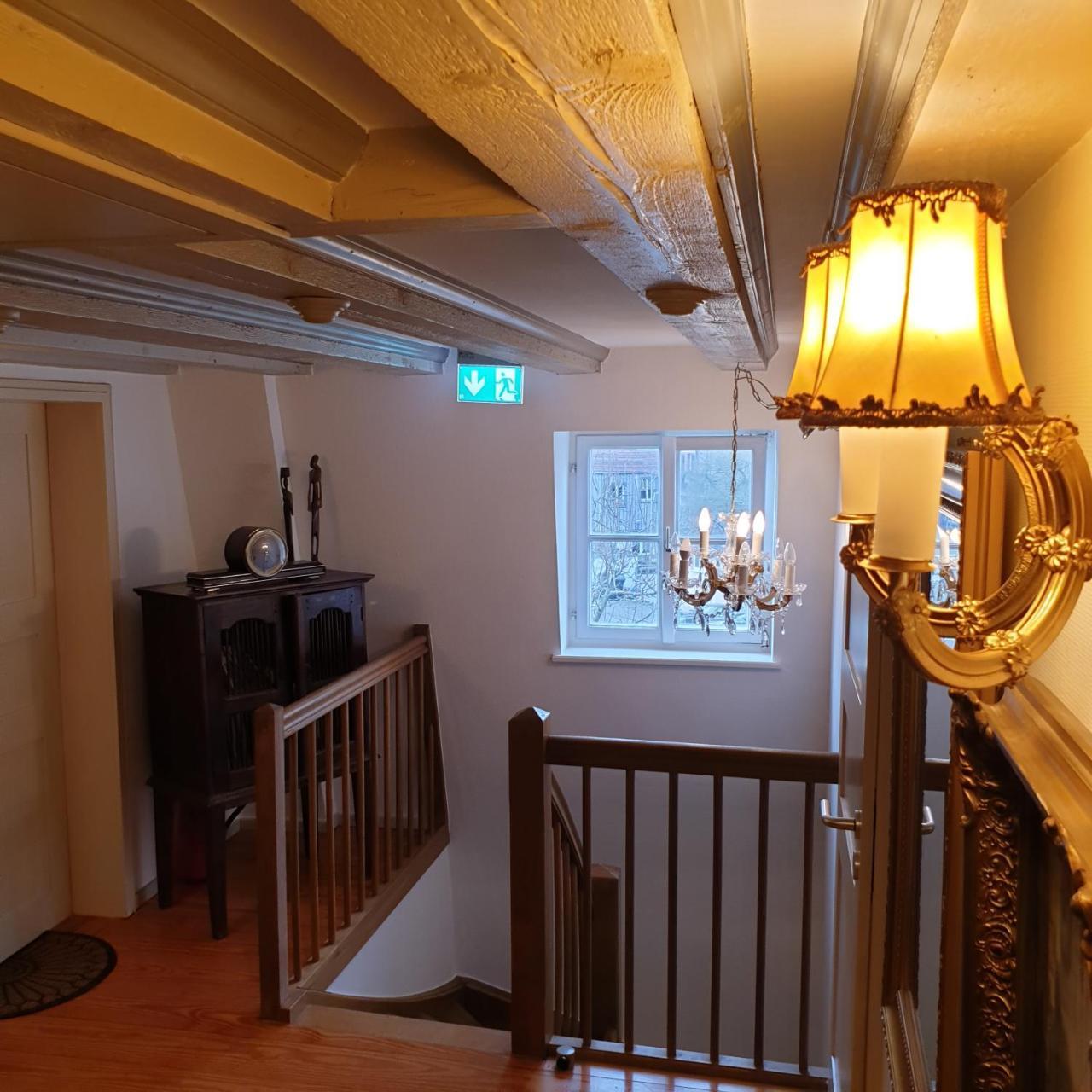 Gasthof Blauer Bock Schwäbisch Hall Buitenkant foto